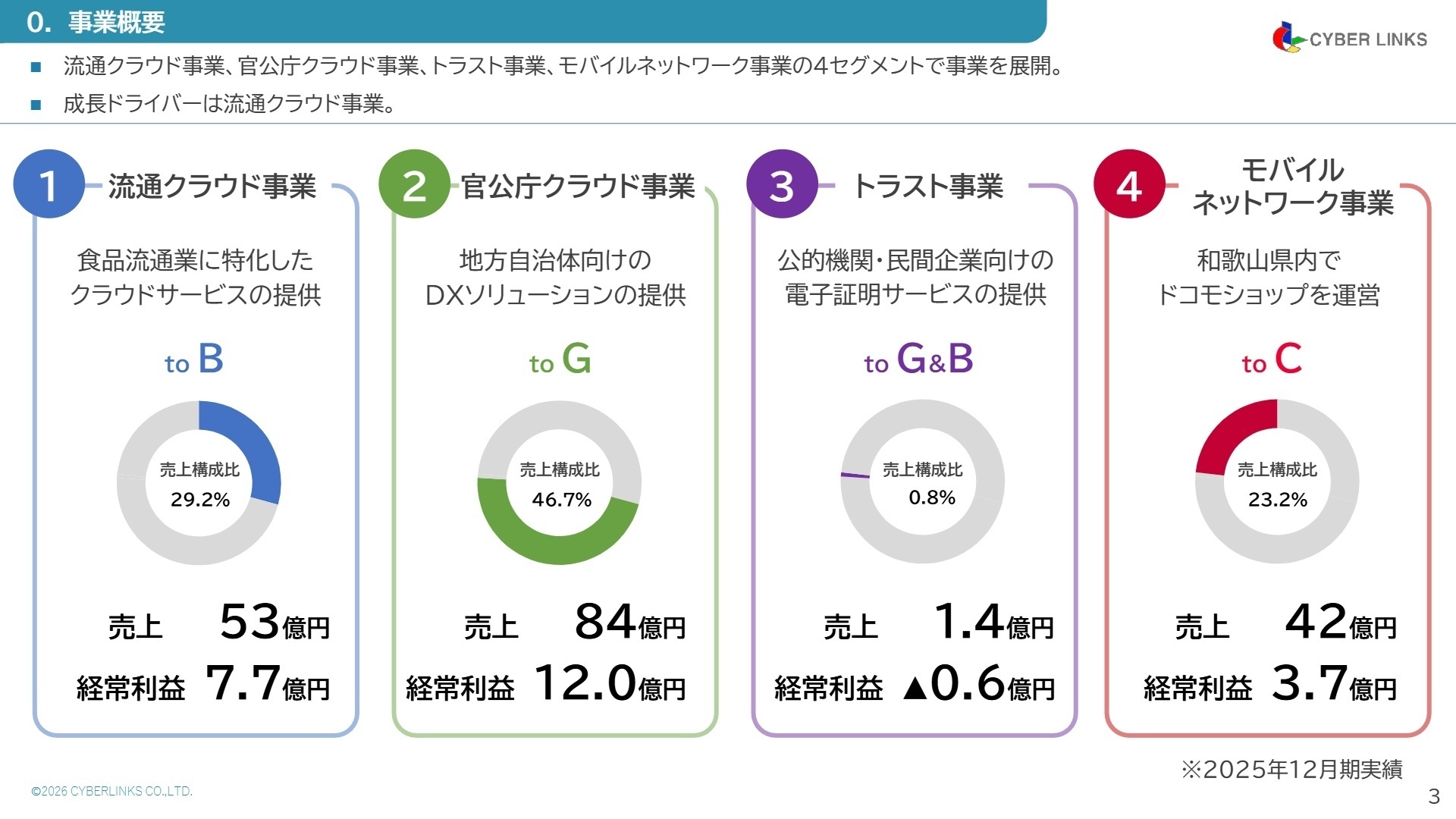 セグメント概要