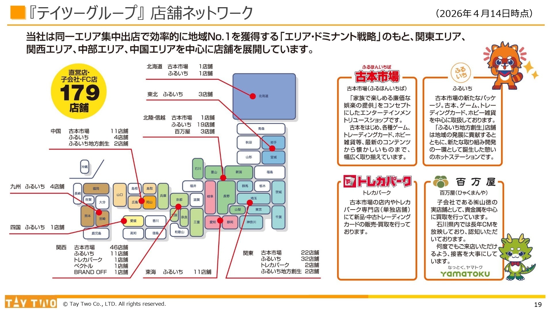 店舗ネットワーク