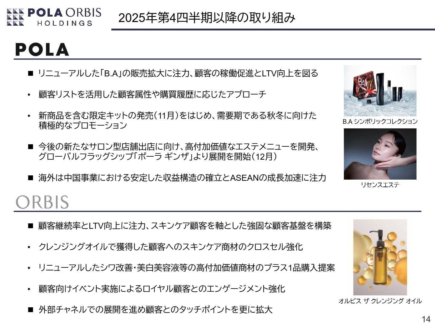 今後の取り組み